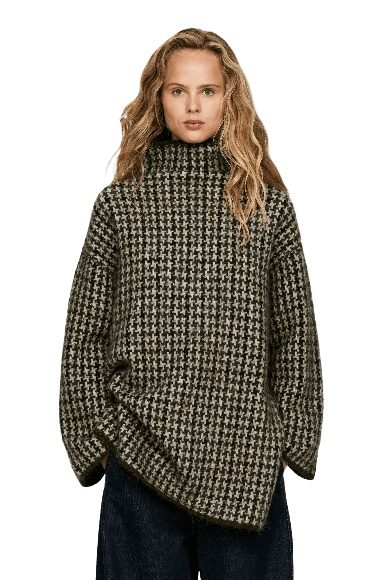 Arket Pull en maille jacquard pour femme