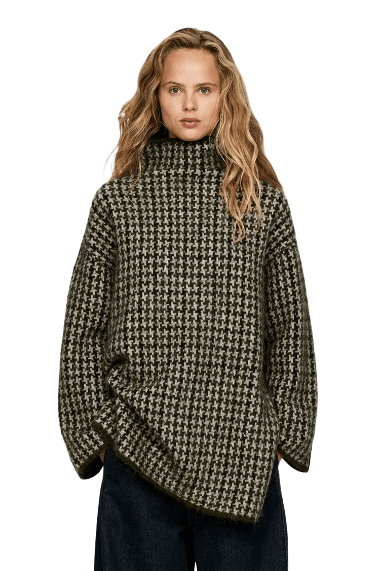 Arket Pull en maille jacquard pour femme