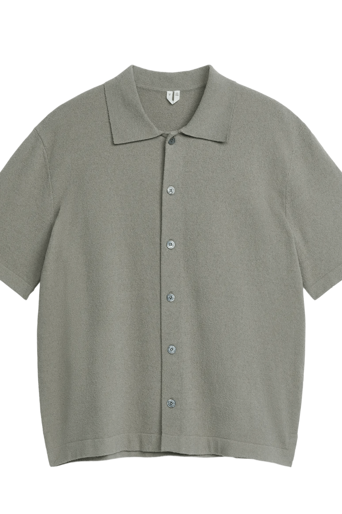 Arket Men's Short-Sleeve Knit Shirt