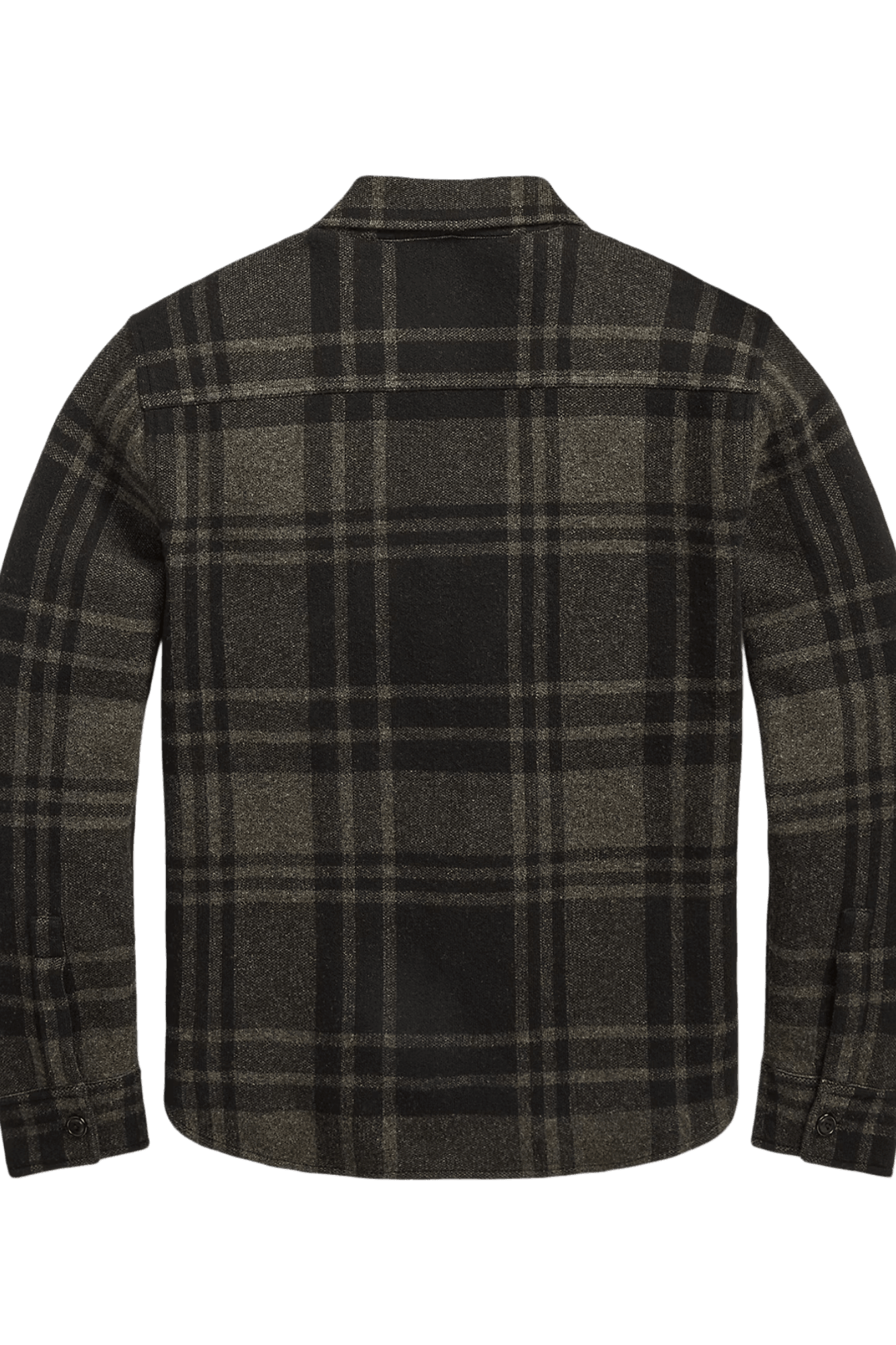 <tc>Ralph Lauren</tc> 男士格子羊毛提花工裝毛衣