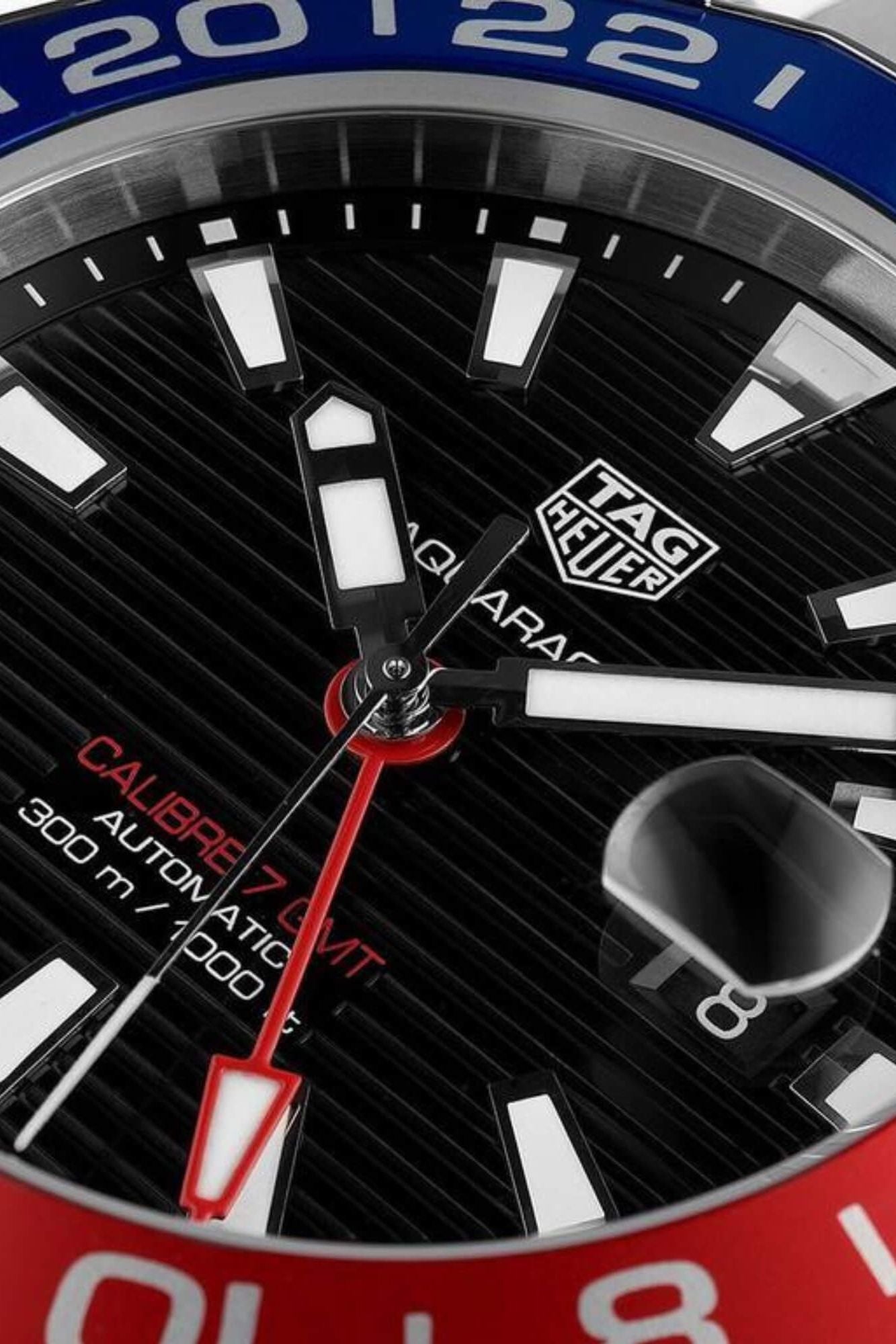 TAG Heuer Aquaracer Calibre 7 GMT Automatic 43mm Men's Watch