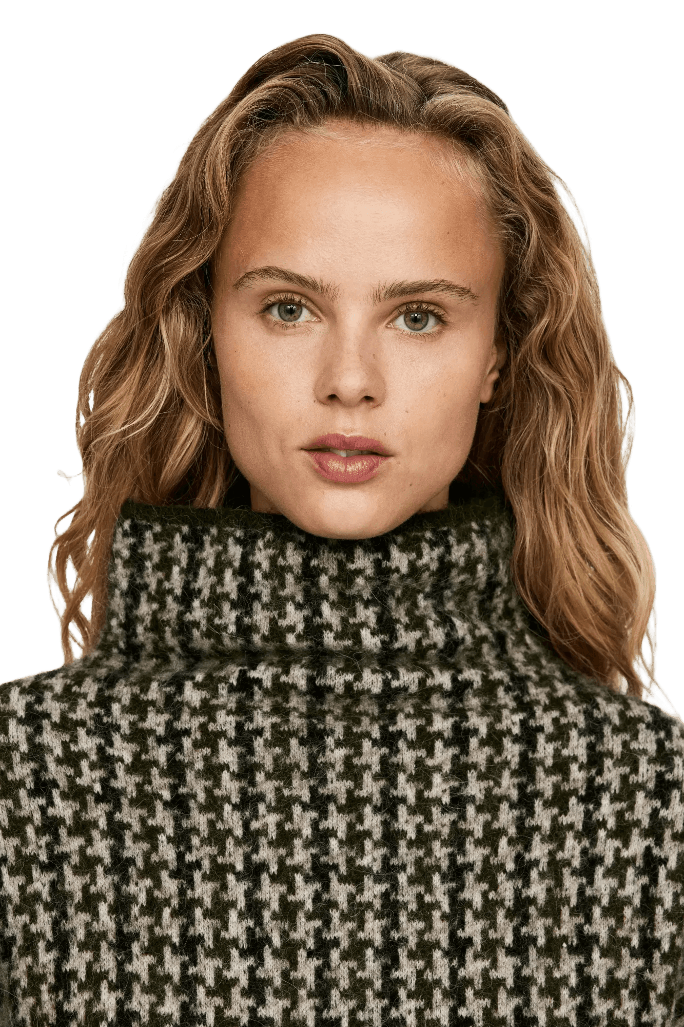 Arket Pull en maille jacquard pour femme