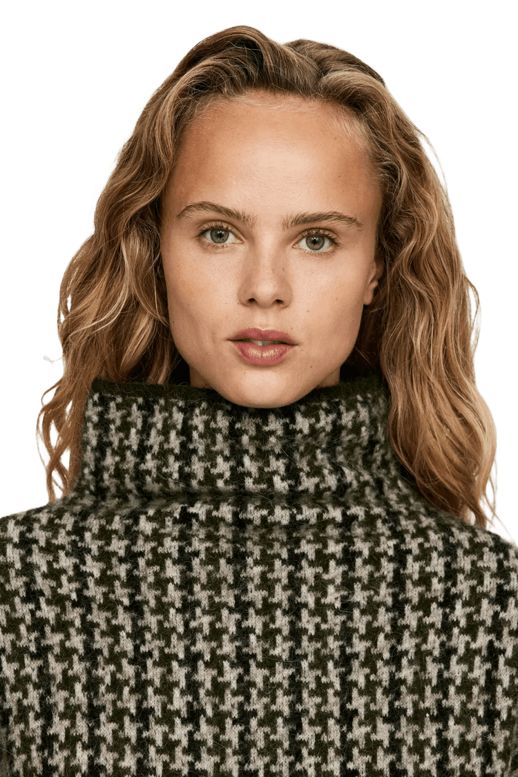 Arket Pull en maille jacquard pour femme