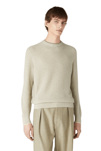 <tc>Loro Piana</tc> Sudadera con cuello redondo City Pull para hombre