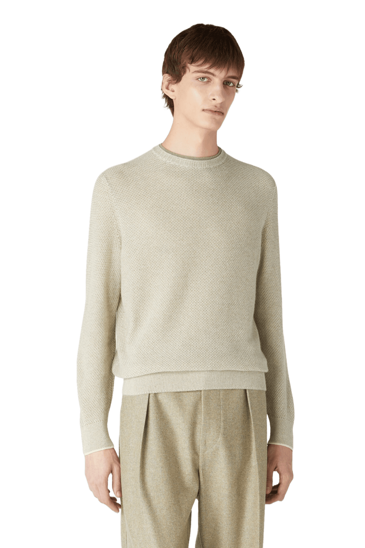 <tc>Loro Piana</tc> Sudadera con cuello redondo City Pull para hombre