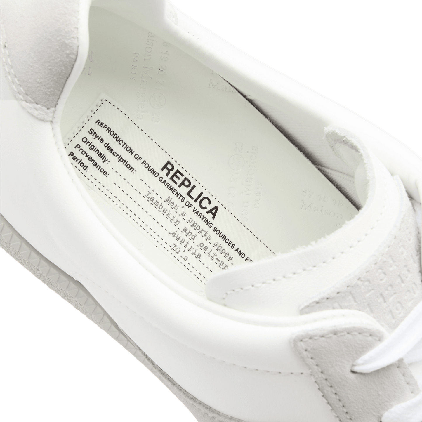<tc>Maison Margiela</tc> Réplicas de zapatillas para hombre
