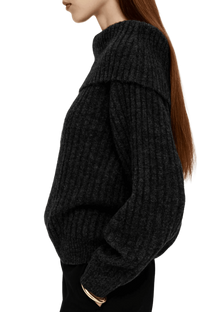 Arket Women's Off-Shoulder Rib Jumper