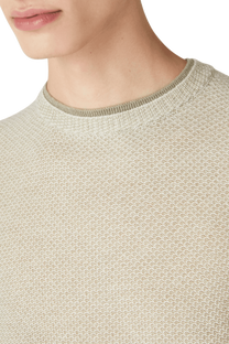 <tc>Loro Piana</tc> Sudadera con cuello redondo City Pull para hombre
