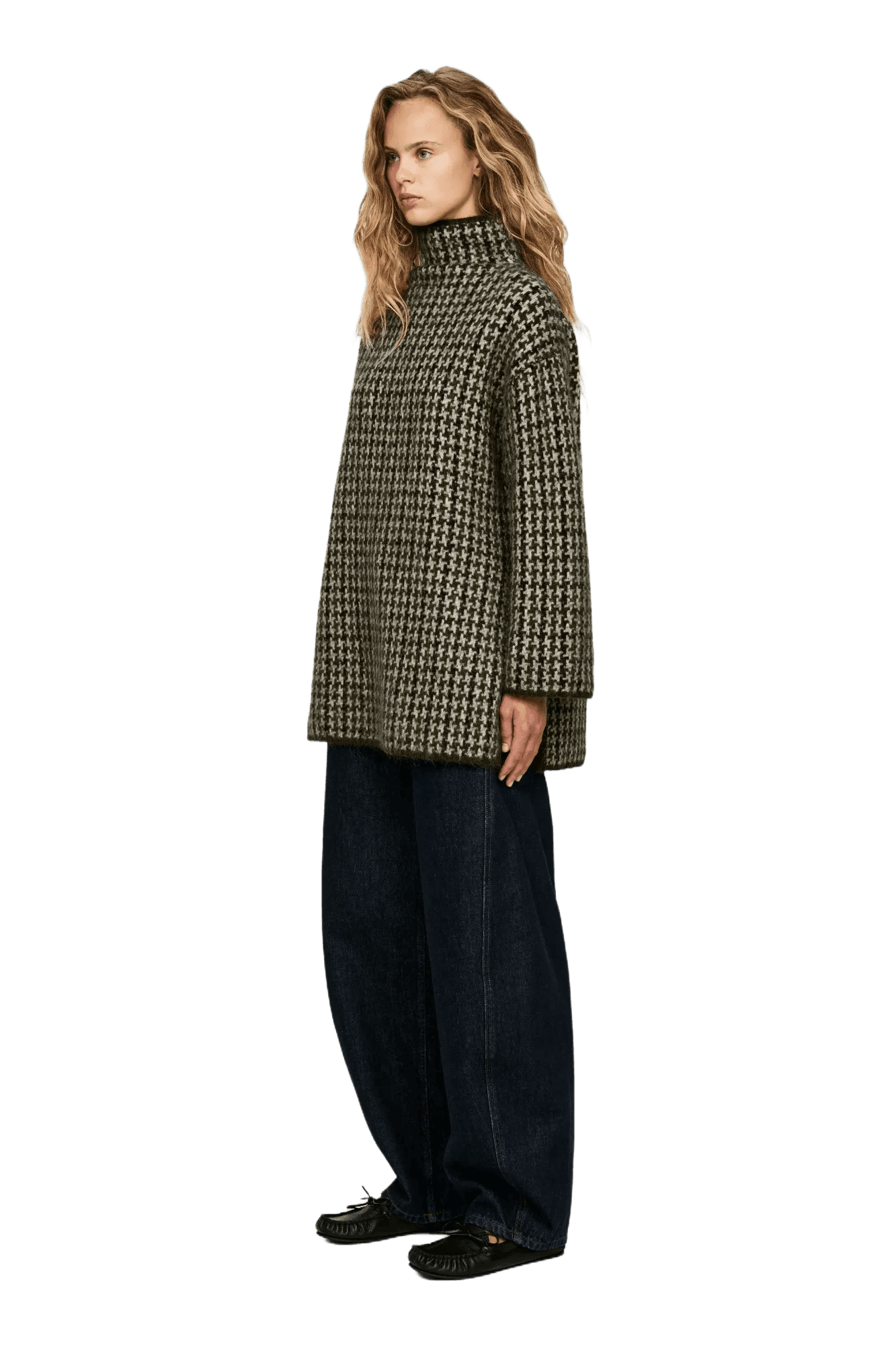 Arket Pull en maille jacquard pour femme