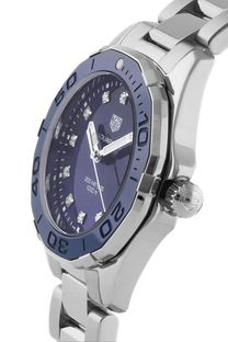 TAG Heuer Aquaracer Quartz 35mm Women's Watch Blue Mother Of Pearl