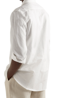 Loro Piana Men's Linen and Cotton-Blend Shirt