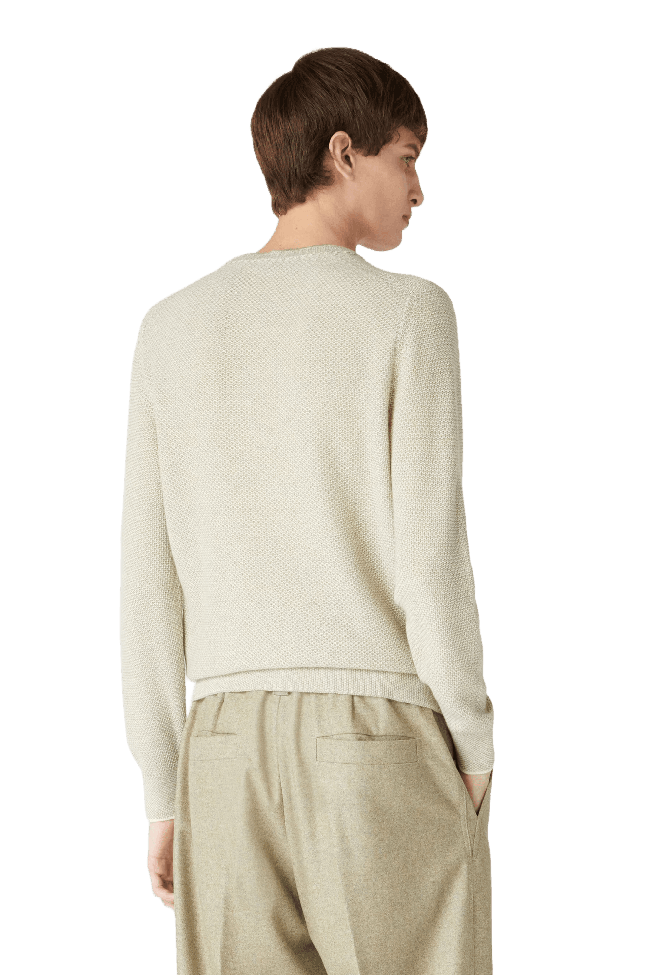 <tc>Loro Piana</tc> Sudadera con cuello redondo City Pull para hombre