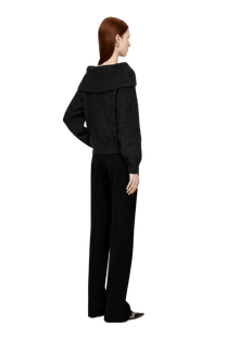 Arket Women's Off-Shoulder Rib Jumper