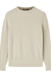 <tc>Loro Piana</tc> Sudadera con cuello redondo City Pull para hombre