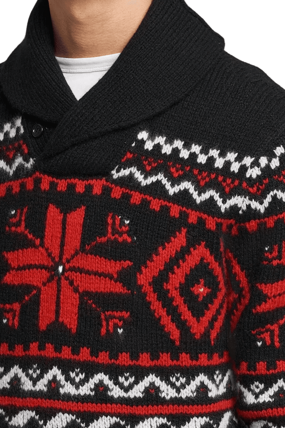 Ralph Lauren Men's Snowflake Cotton-Blend Jumper