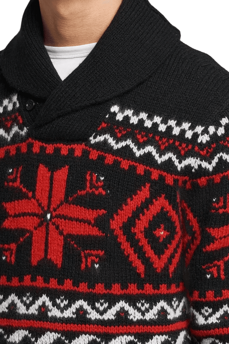 Ralph Lauren Men's Snowflake Cotton-Blend Jumper
