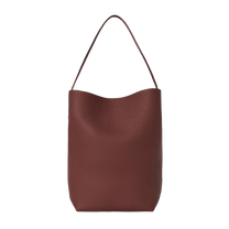 The Row Large N/S Park Tote Bag in Leather