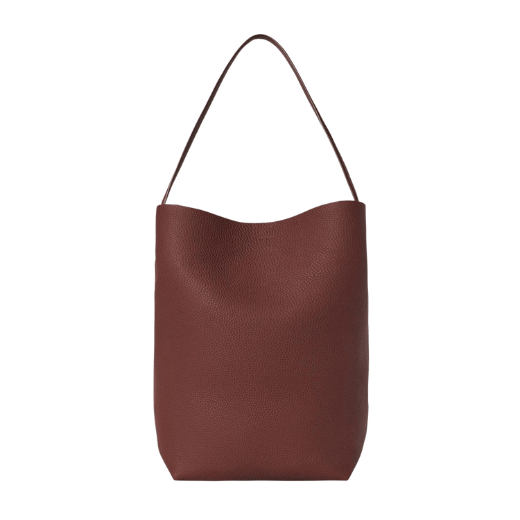 The Row Large N/S Park Tote Bag in Leather