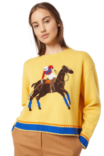 Ralph Lauren Women's Intarsia-Knit Wool Sweater