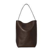 The Row Large N/S Park Tote Bag in Leather