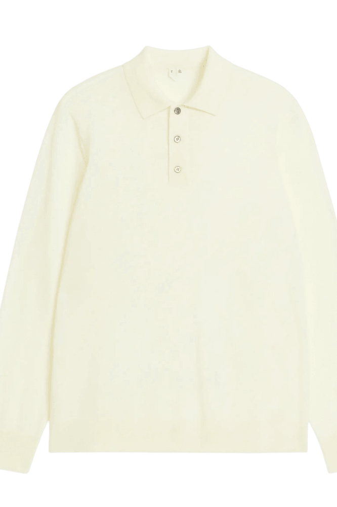 Arket Men's Merino Polo Jumper