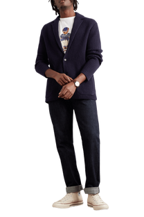 Ralph Lauren Men's Wool-Blend Blazer Cardigan
