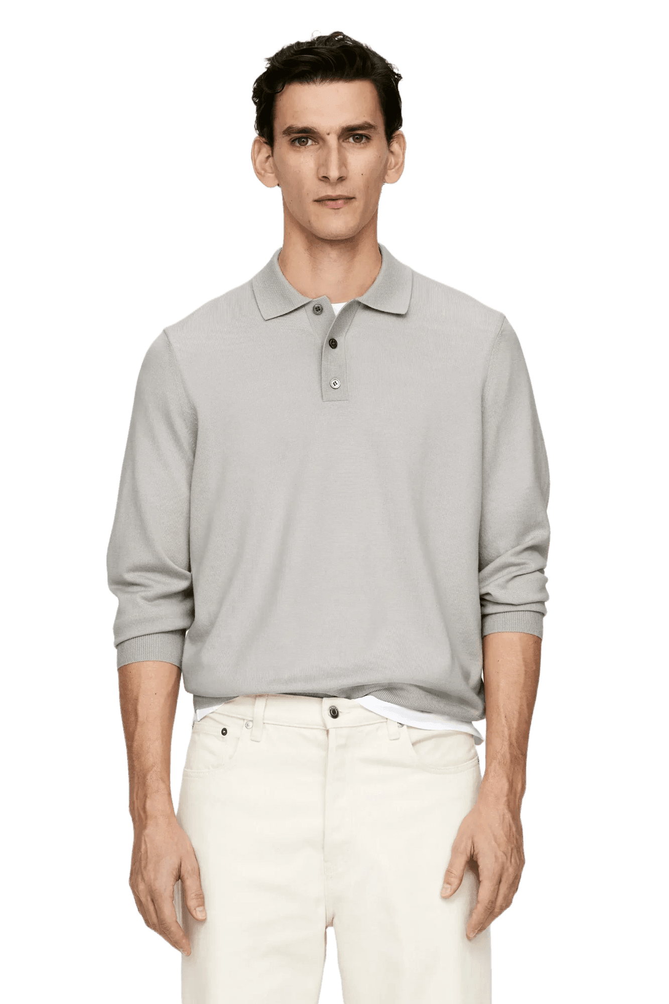 Arket Men's Merino Polo Jumper