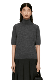 Arket Women's Short-Sleeve Roll-Neck Jumper