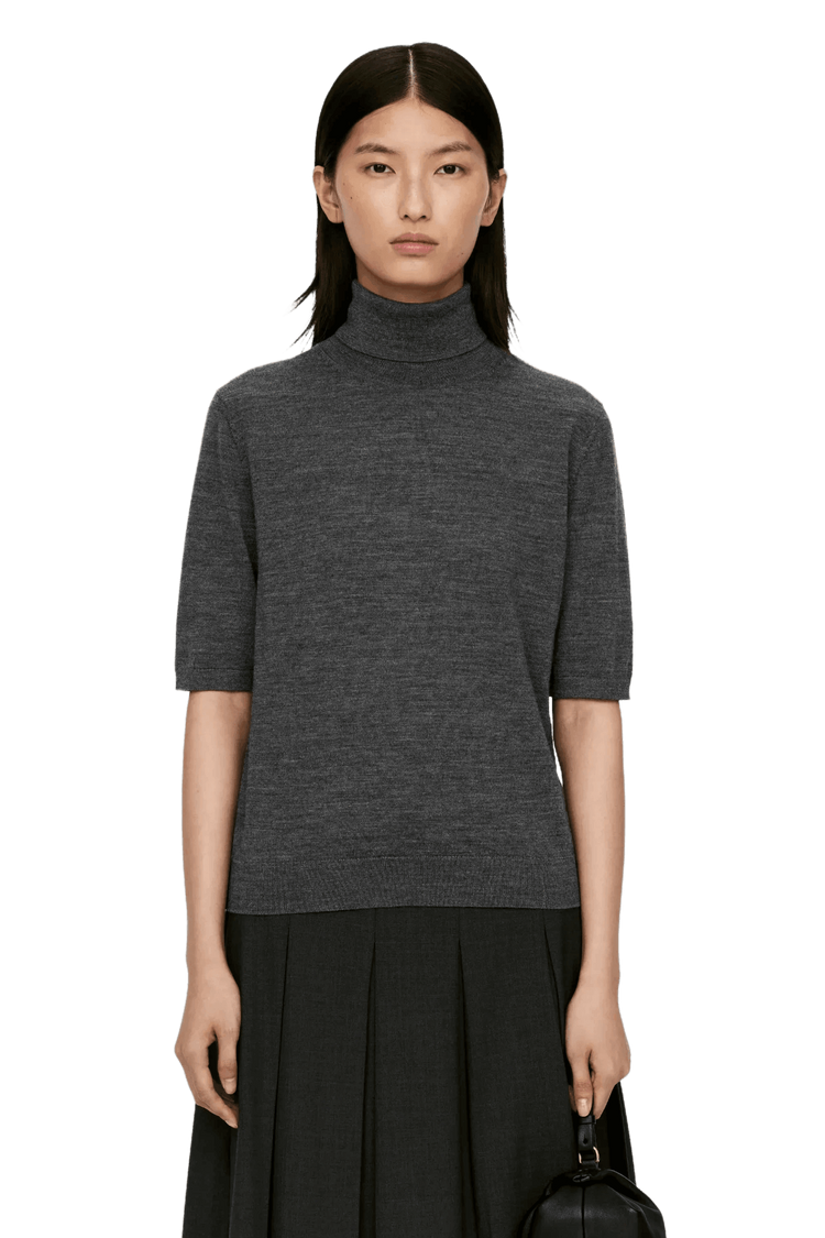 Arket Women's Short-Sleeve Roll-Neck Jumper