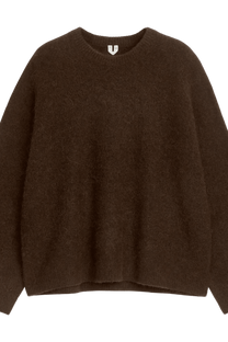 Arket Pull femme en mélange de laine et d'alpaga
