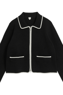 Arket Women's Knitted Zip Cardigan