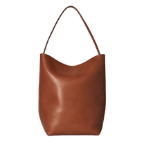 The Row Large N/S Park Tote Bag in Leather