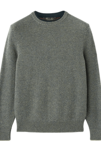 <tc>Loro Piana</tc> Sudadera con cuello redondo City Pull para hombre