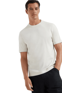Brunello Cucinelli Men's Cotton Jersey Crew Neck T-shirt With Faux-layering