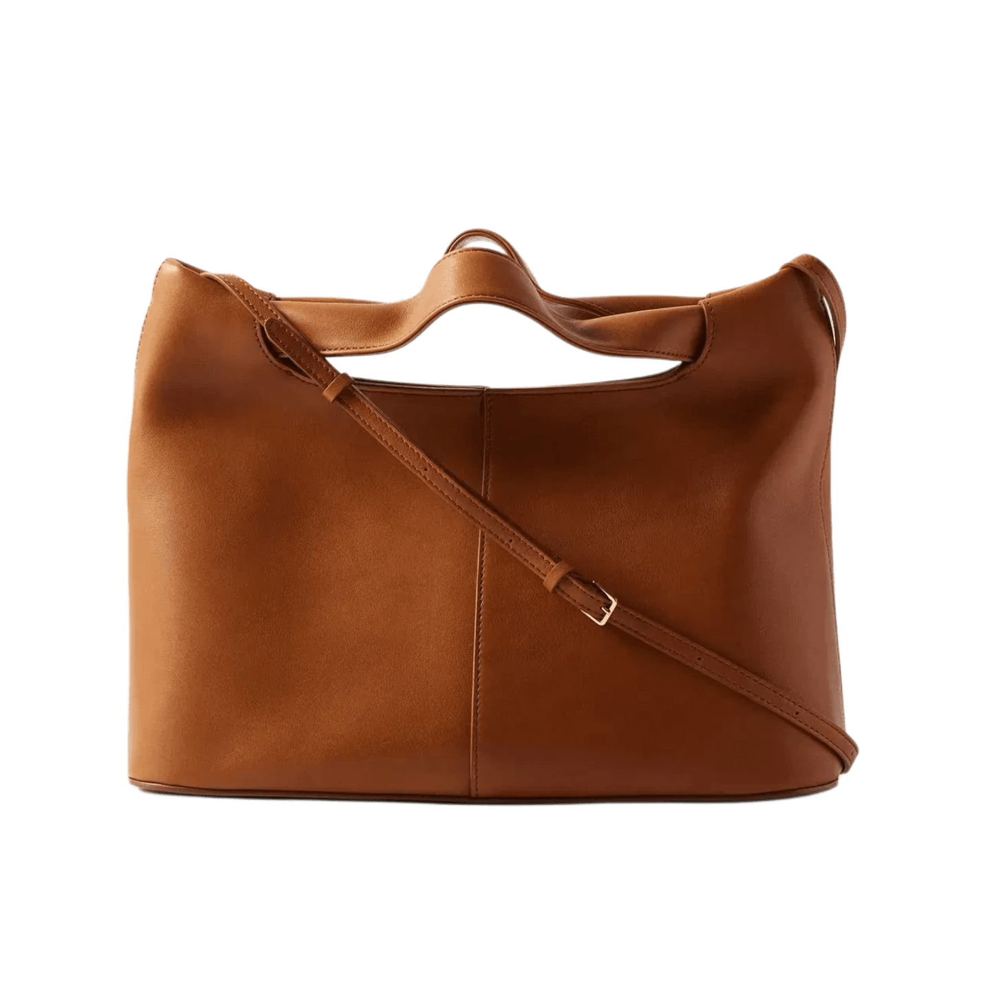 The Row Camden Leather Shoulder Bag