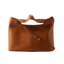The Row Camden Leather Shoulder Bag