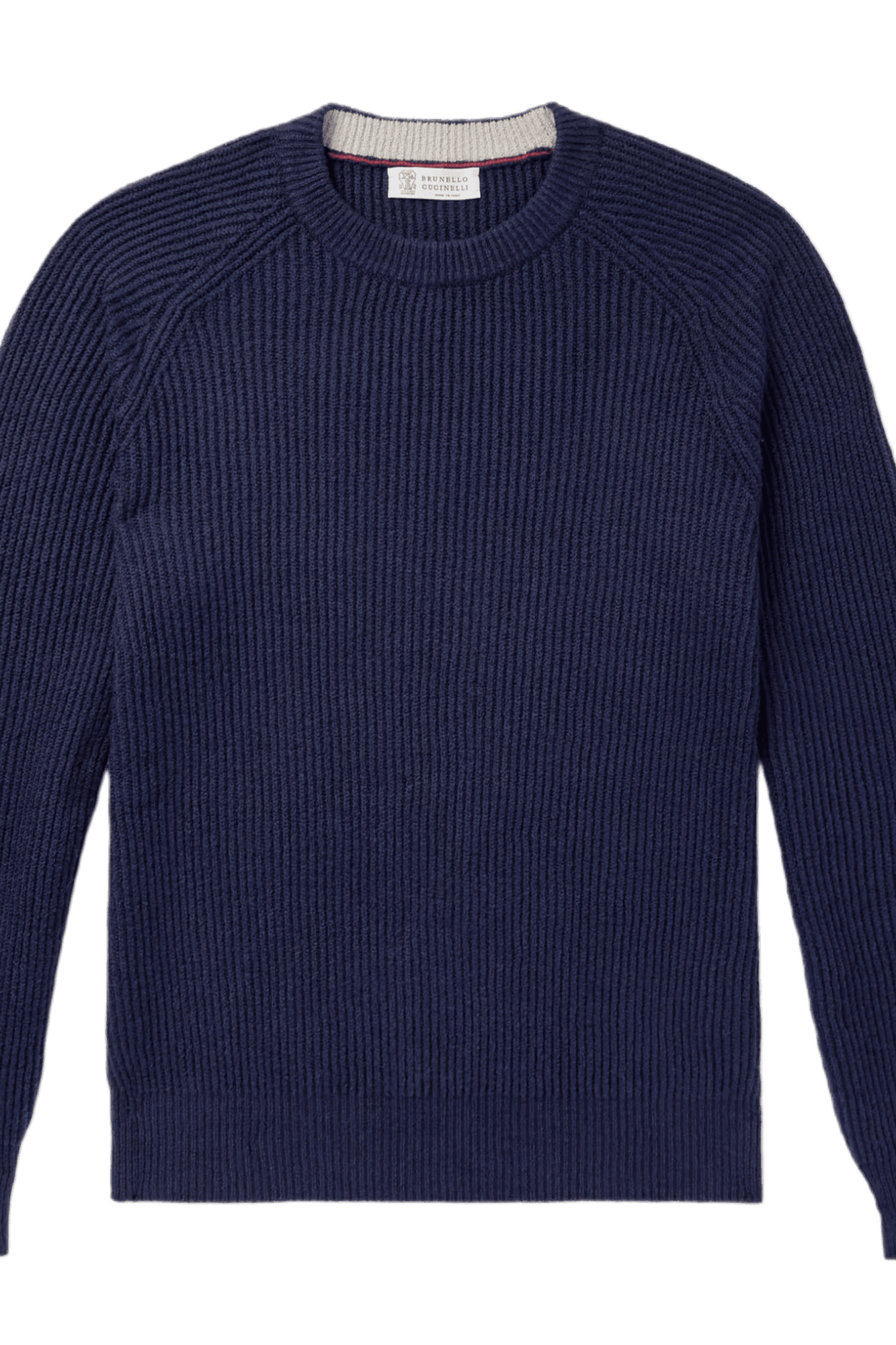 <tc>Brunello Cucinelli</tc> 男士羊絨英式羅紋毛衣