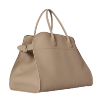 The Row Soft Margaux 17 Bag in Leather