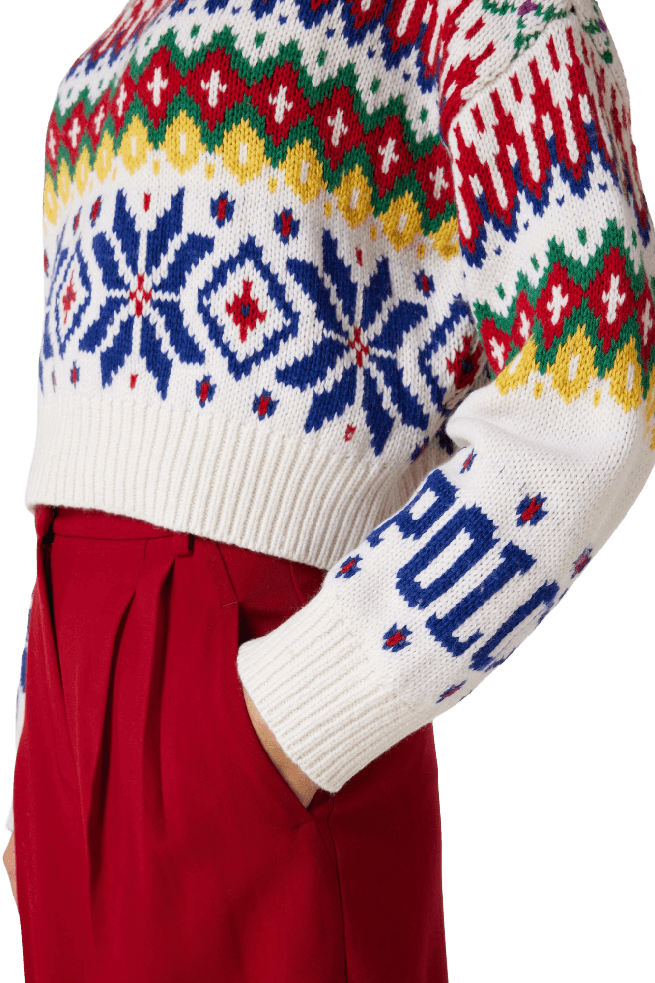 Ralph Lauren Women's Logo Mockneck Wool-Blend Sweater