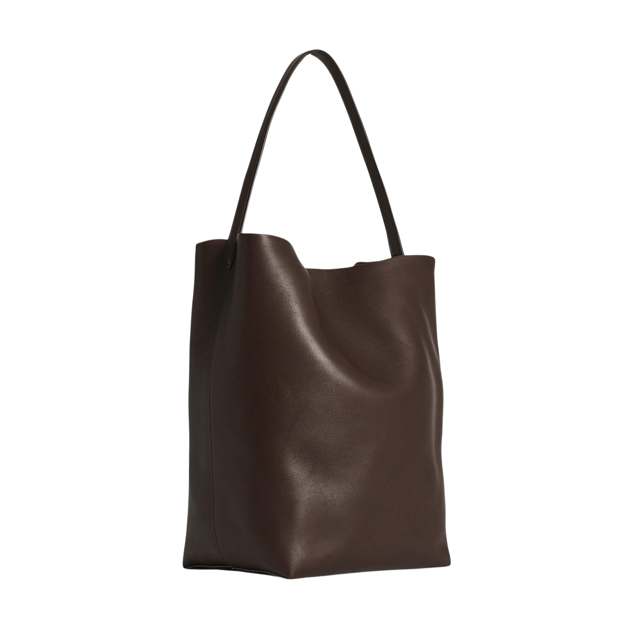 The Row Large N/S Park Tote Bag in Leather