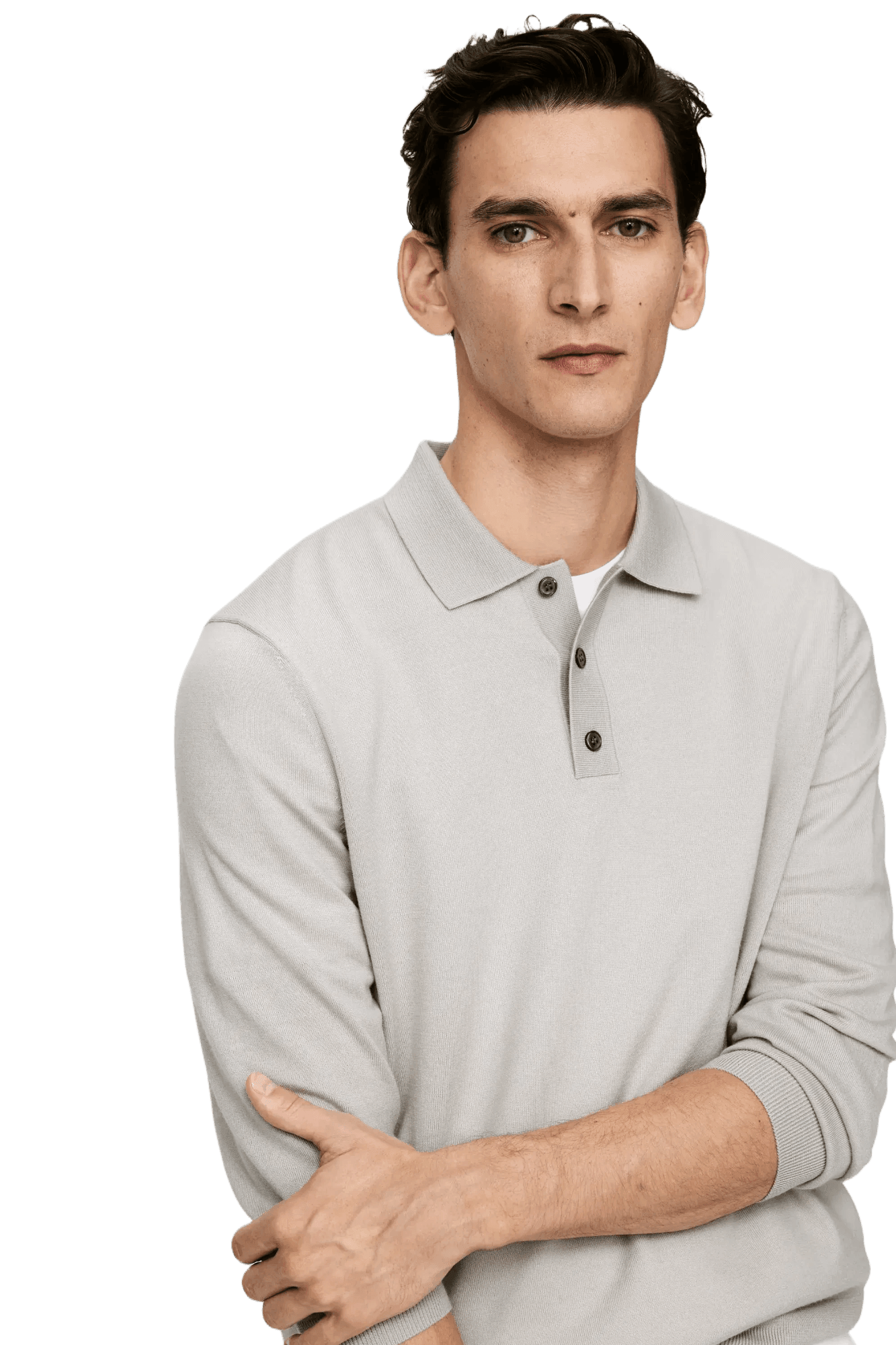 Arket Men's Merino Polo Jumper