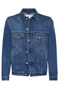 Brunello Cucinelli Men's Denim Four-pocket Jacket