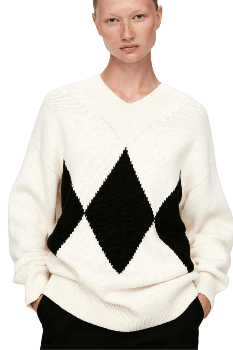 Arket Women's Relaxed Wool-Cotton Jumper