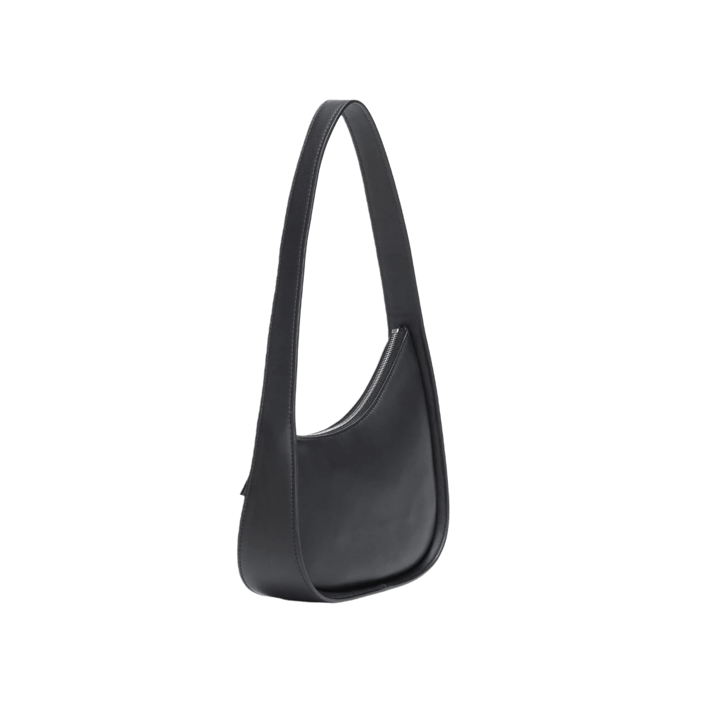 The Row Half Moon Bag in Leather