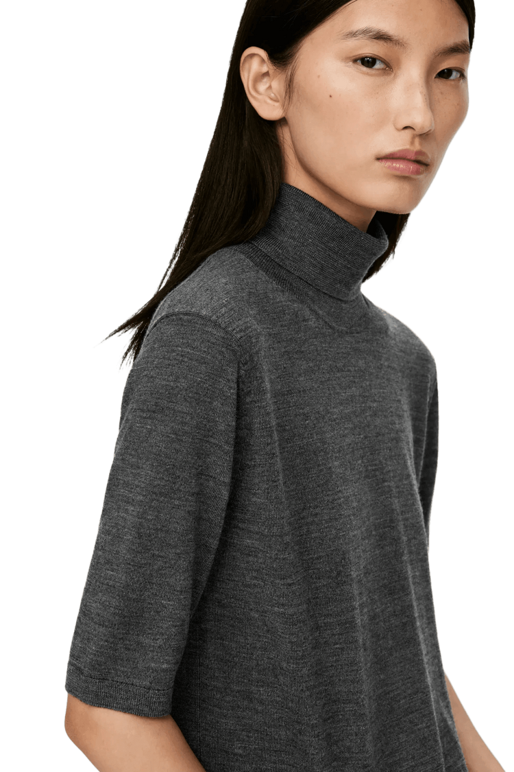 Arket Women's Short-Sleeve Roll-Neck Jumper
