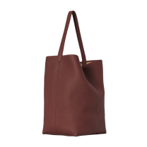 The Row Large N/S Park Tote Bag in Leather