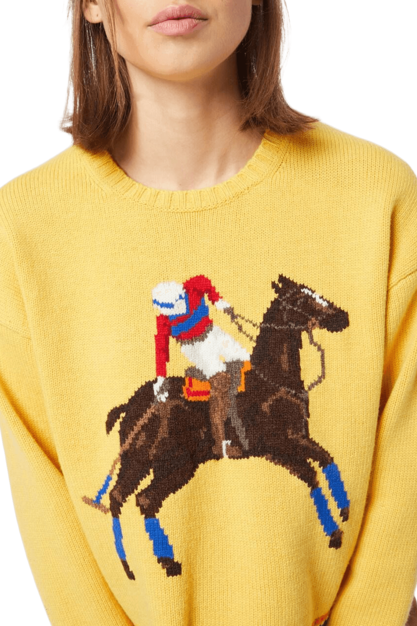 Ralph Lauren Women's Intarsia-Knit Wool Sweater