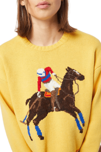 Ralph Lauren Women's Intarsia-Knit Wool Sweater