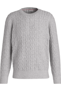 <tc>Brunello Cucinelli</tc> 男士 Vanisé 羊絨針織毛衣