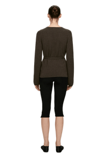Arket Women's Cashmere-Wool Wrap Cardigan